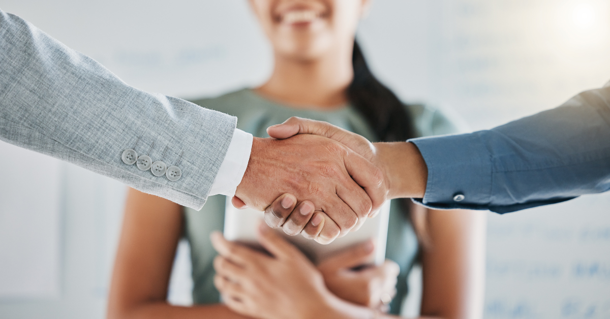 collaborative handshake