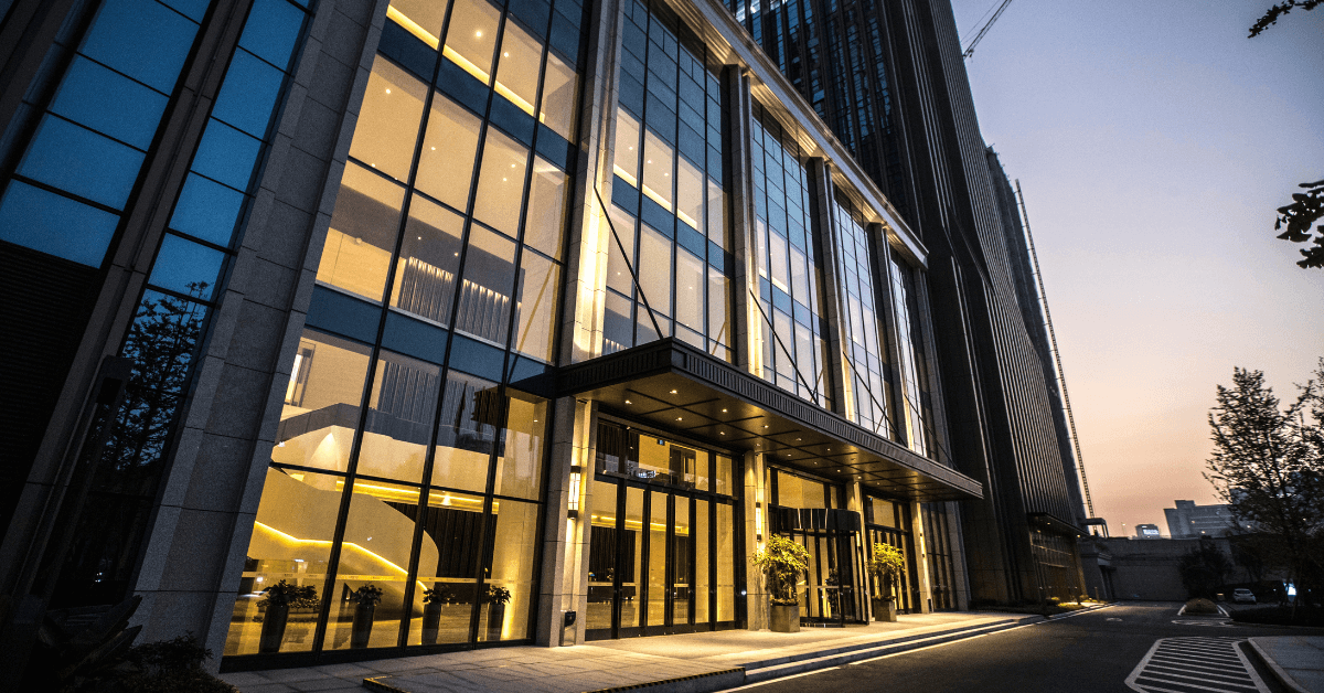 Outside of leasing commercial property